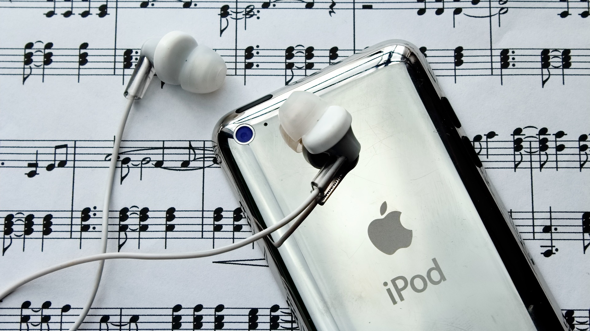 Symbolbild des Apple iPod: Komme ins Gespräch!