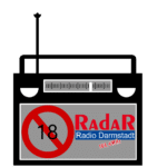Das Logo zur Radio-Sendereihe Endlich 18! bei Radio Darmstadt